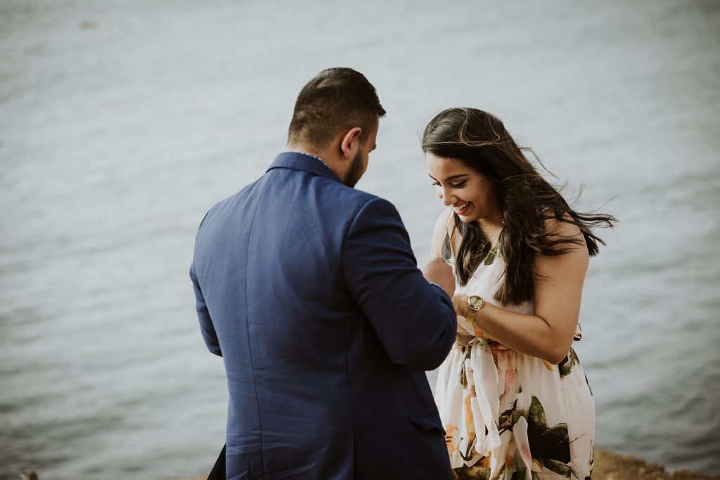 WEDDING PROPOSAL photos: La Jolla Cove