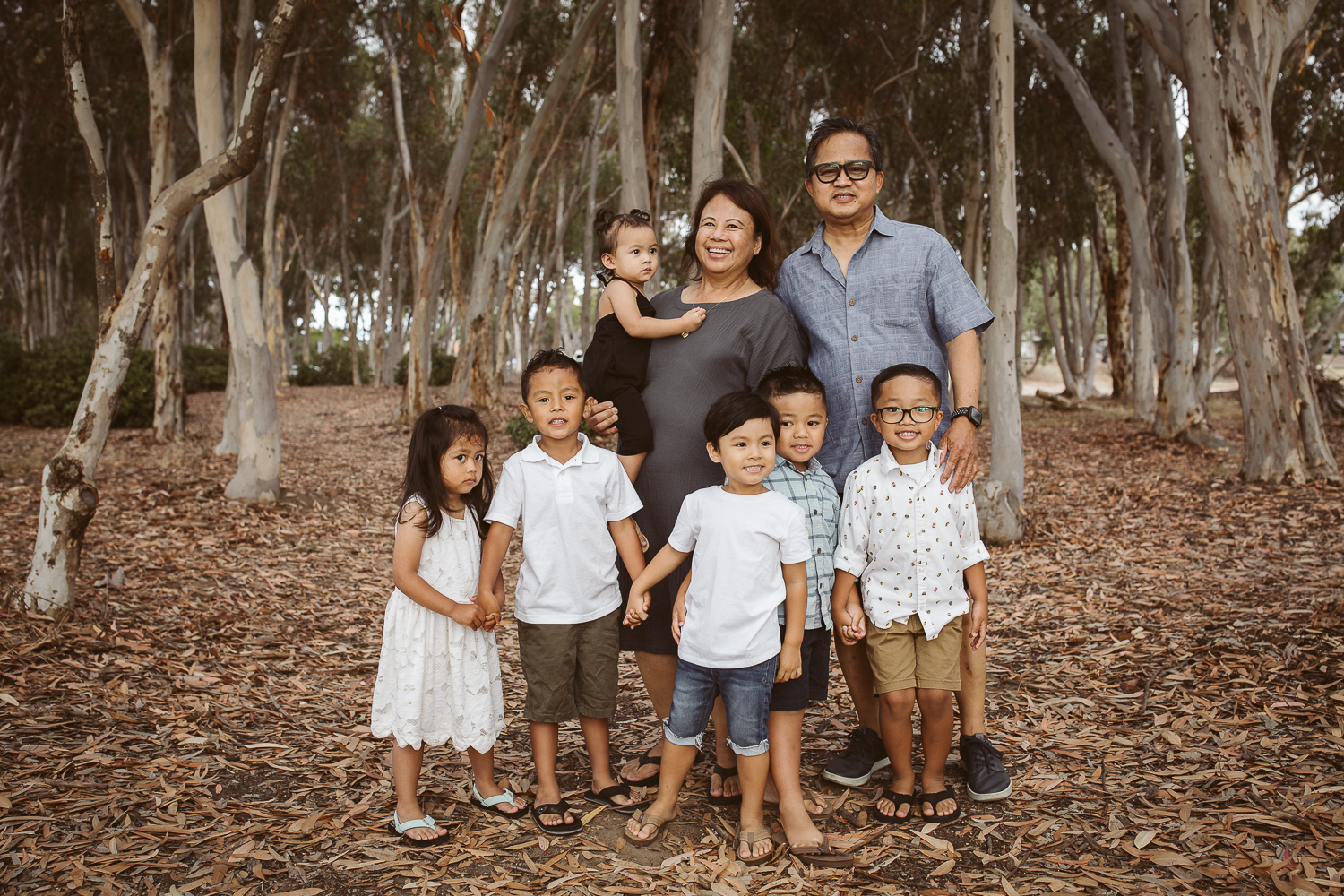 Scripps Woods Family Portraits - Melissa Montoya Photography