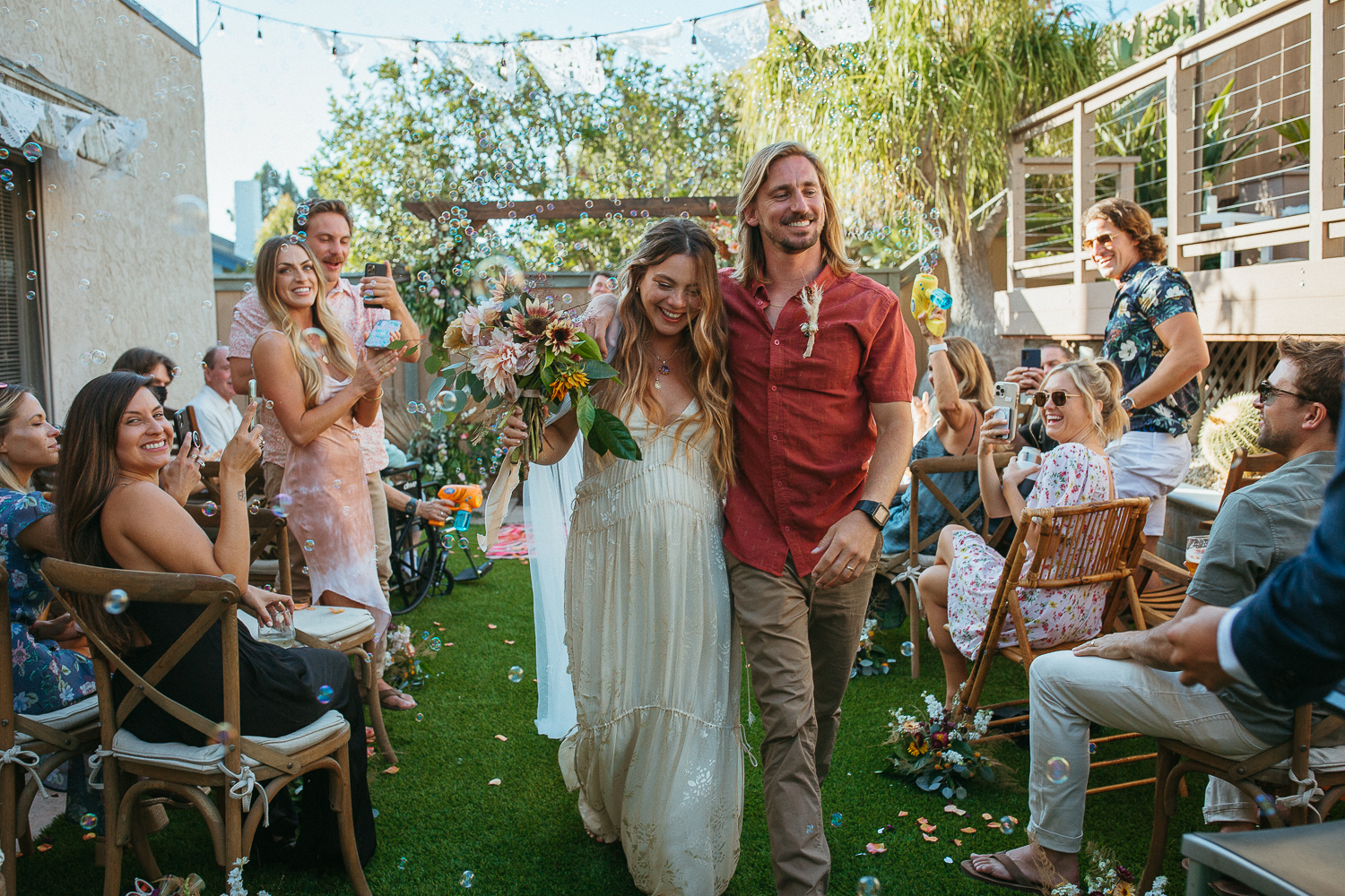 San Diego Backyard Wedding | Verina + Derek