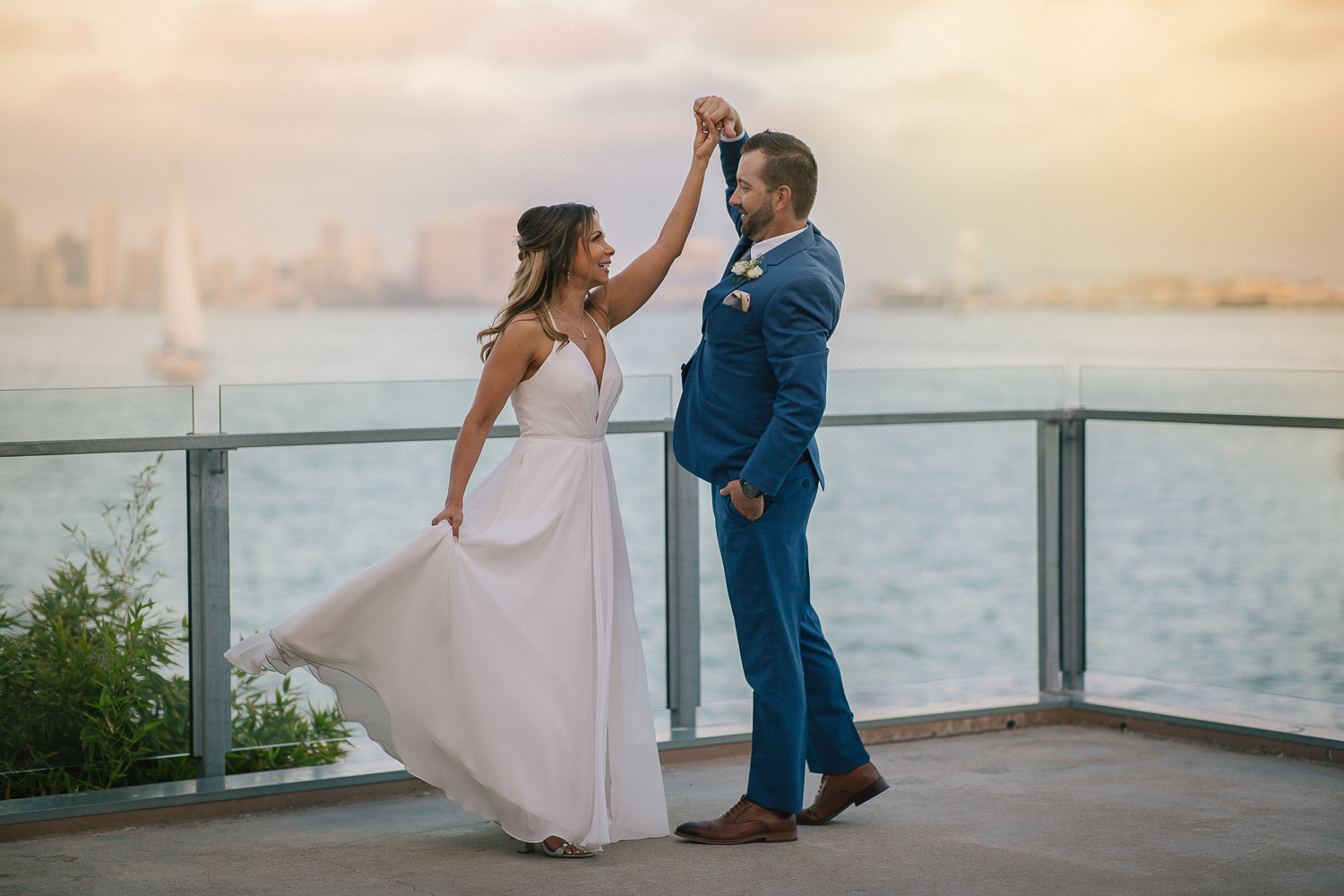 Tom Ham's Lighthouse Wedding Photos | Iliana + Trent