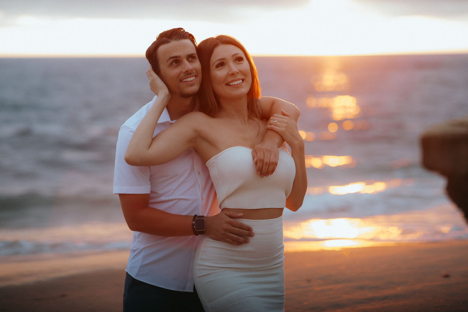 La Jolla Cove Engagement Photos | J + C