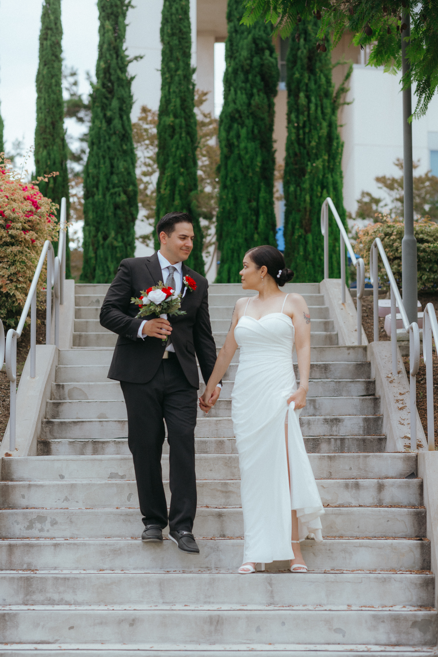 San Marcos Courthouse Wedding Photos | S + U