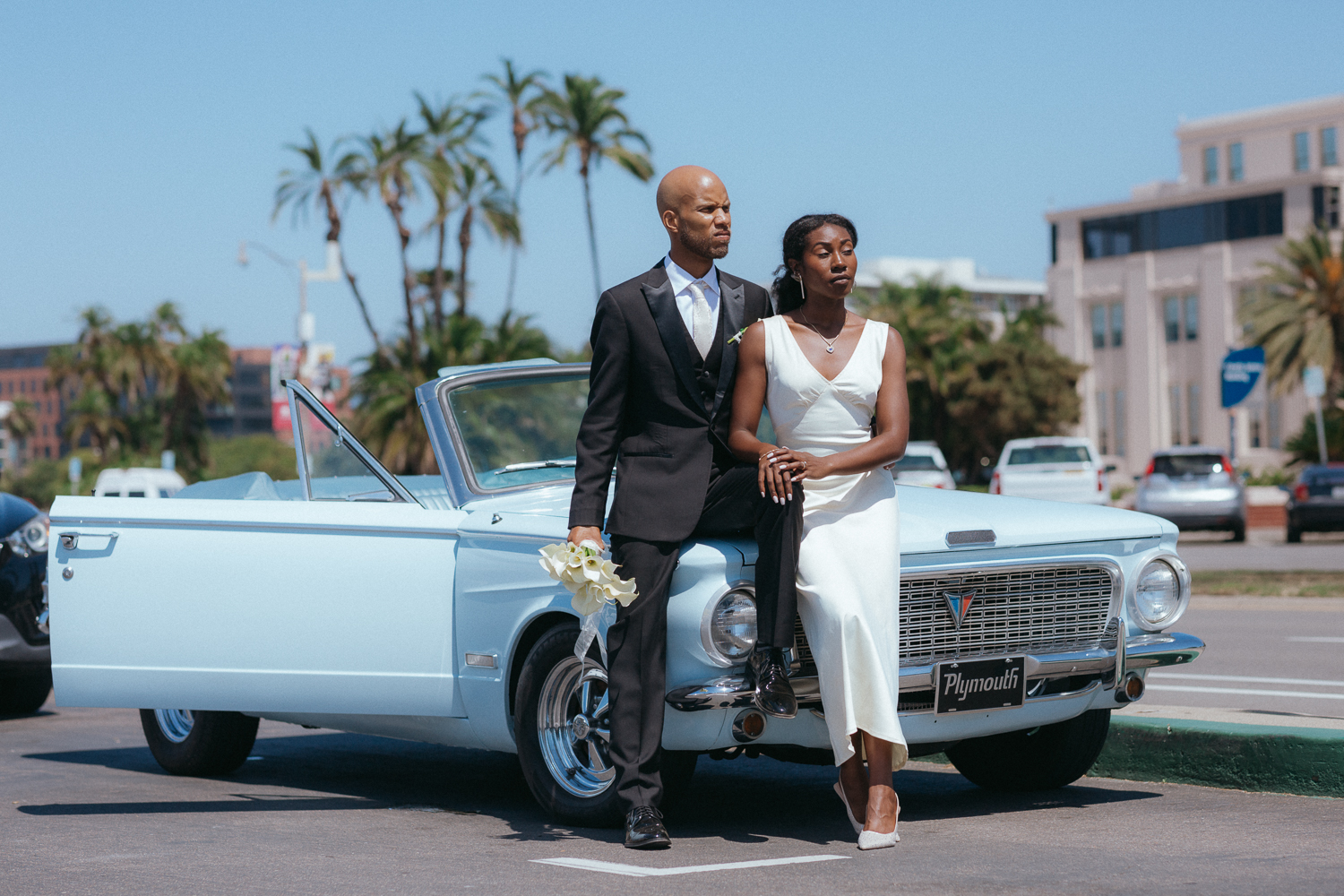 San Diego Courthouse Wedding Photos | M+ E