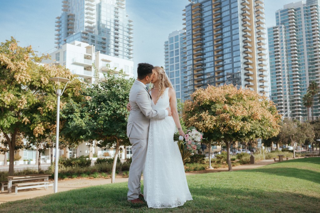 San Diego Courthouse Wedding | J + M