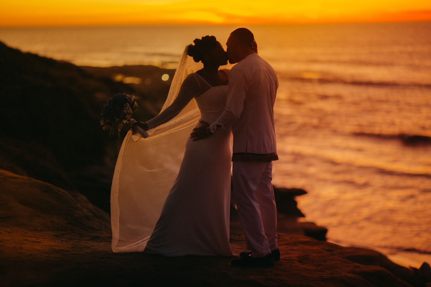 San Diego Courthouse Wedding Photos | B + O