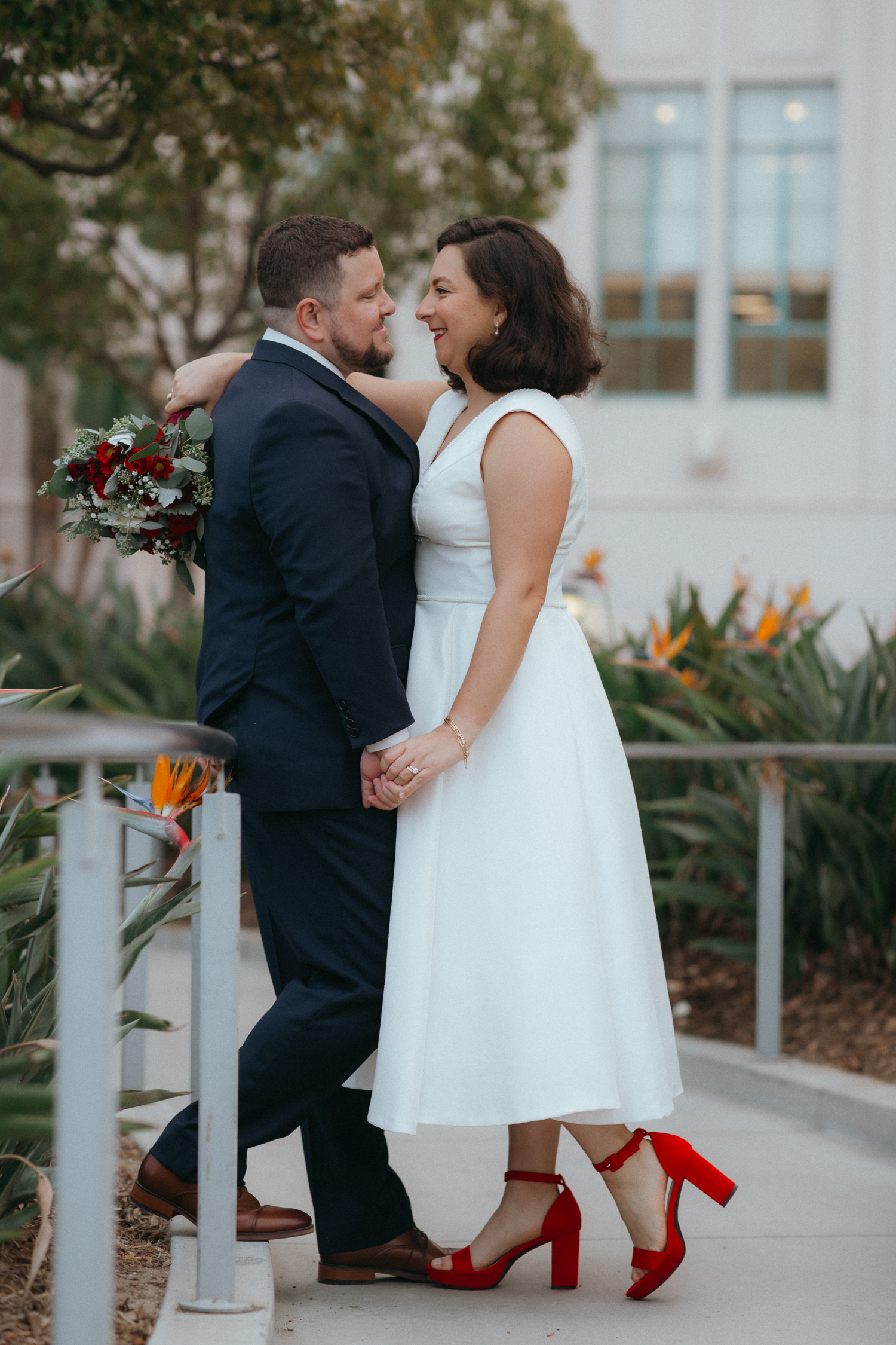 San Diego Courthouse Wedding Photos | C + J