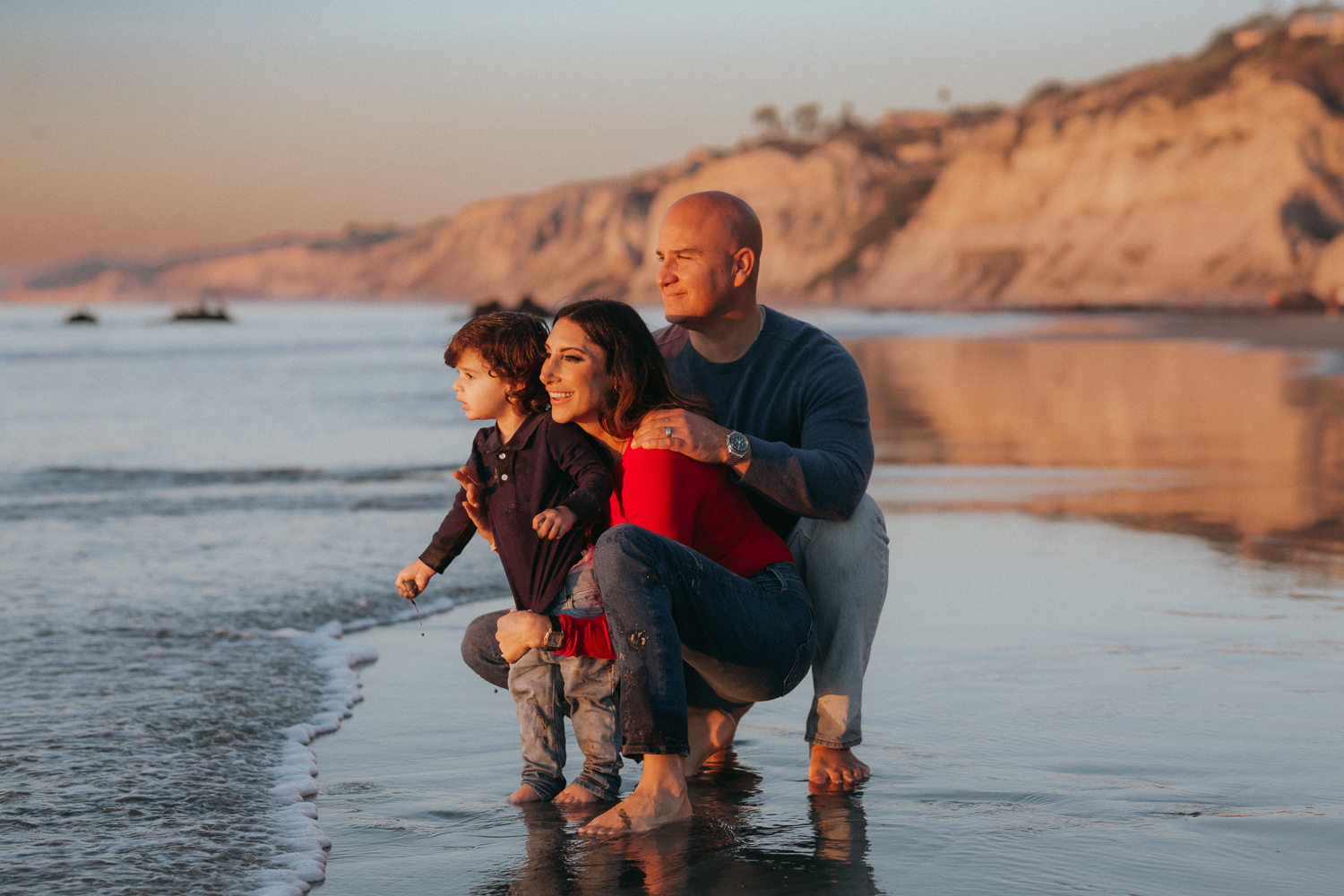 La Jolla Scripps Beach Family Photos | B + L
