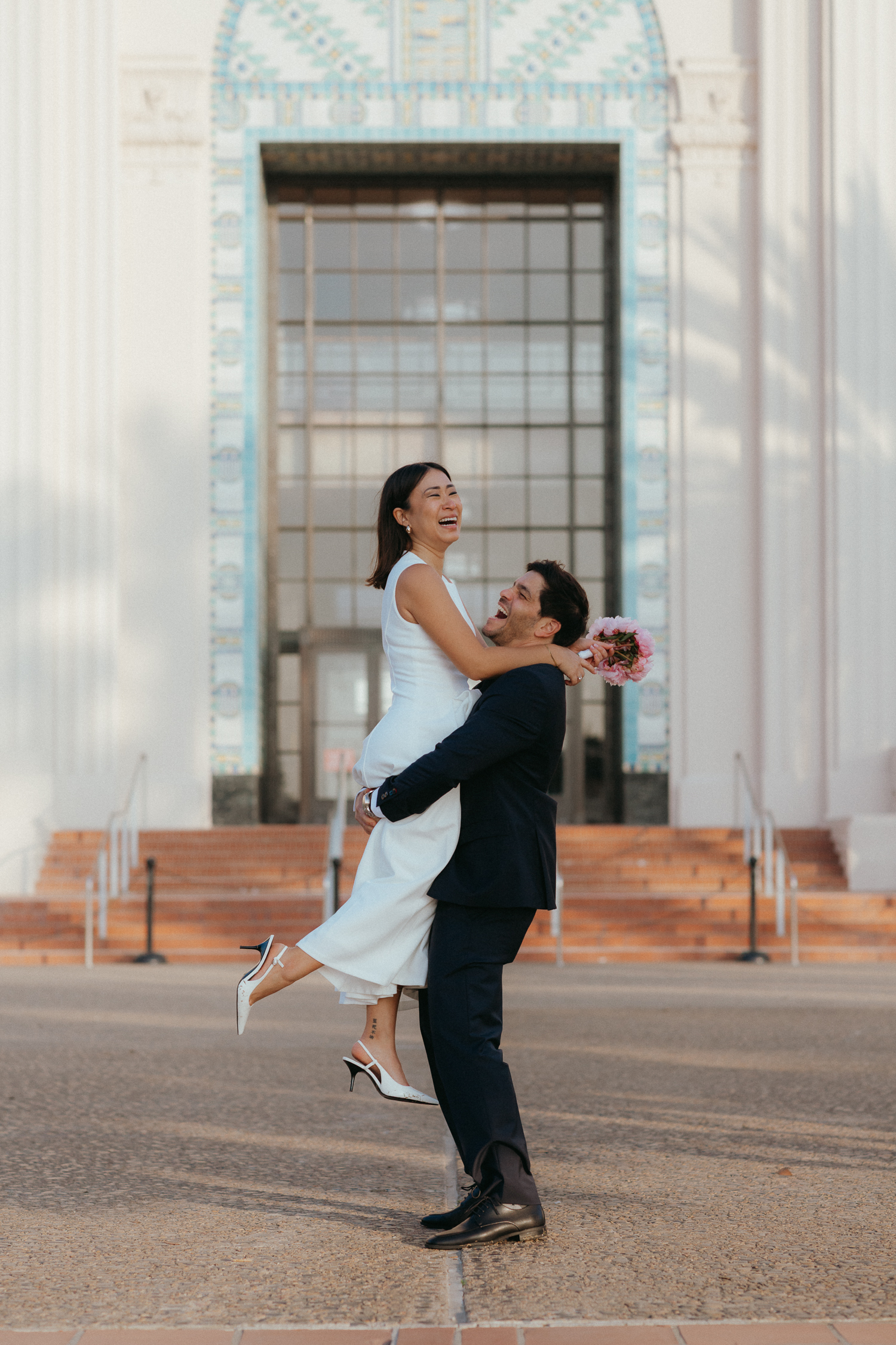 San Diego Courthouse Wedding Photos | R + M